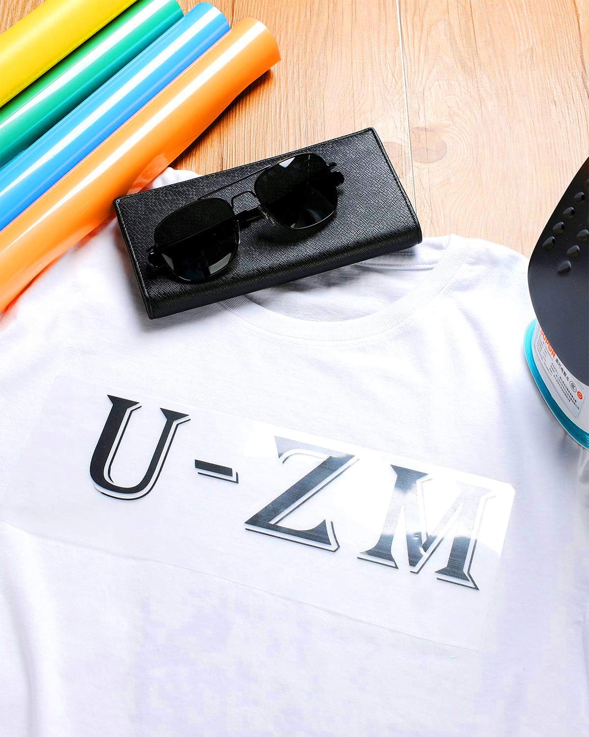 u zm heat transfer vinyl htv bundle 12 x 10 10 sheets