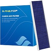 PHILTOP CF10733 Premium HEPA Cabin Air Filter for Mini | for Mini Cooper 2007-2015 1.5/1.6/2.0L 1499/1598/1998cc, Cooper Countryman 2011-2016, Cooper Paceman 2013-2016