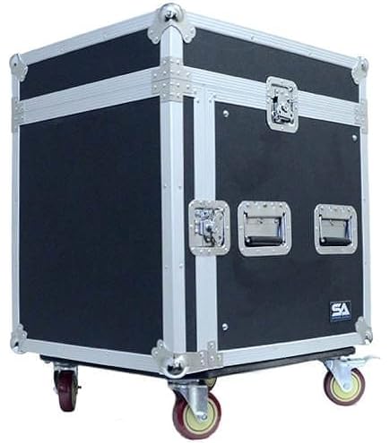 TEGO PRO 5/16 HE Kombicase Mit Tisch Winkelrack All In One DJ Rack DJ-Flex Case