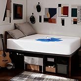 OhGeni Waterproof Mattress Protector, Twin XL Size Fitted Sheet with Deep Pocket, 6''-16'' Washable Hypoallergenic Mattresses Cover,Noiseless Soft Mattress Pad,Dorm essential,college, Pee & Dirt-proof