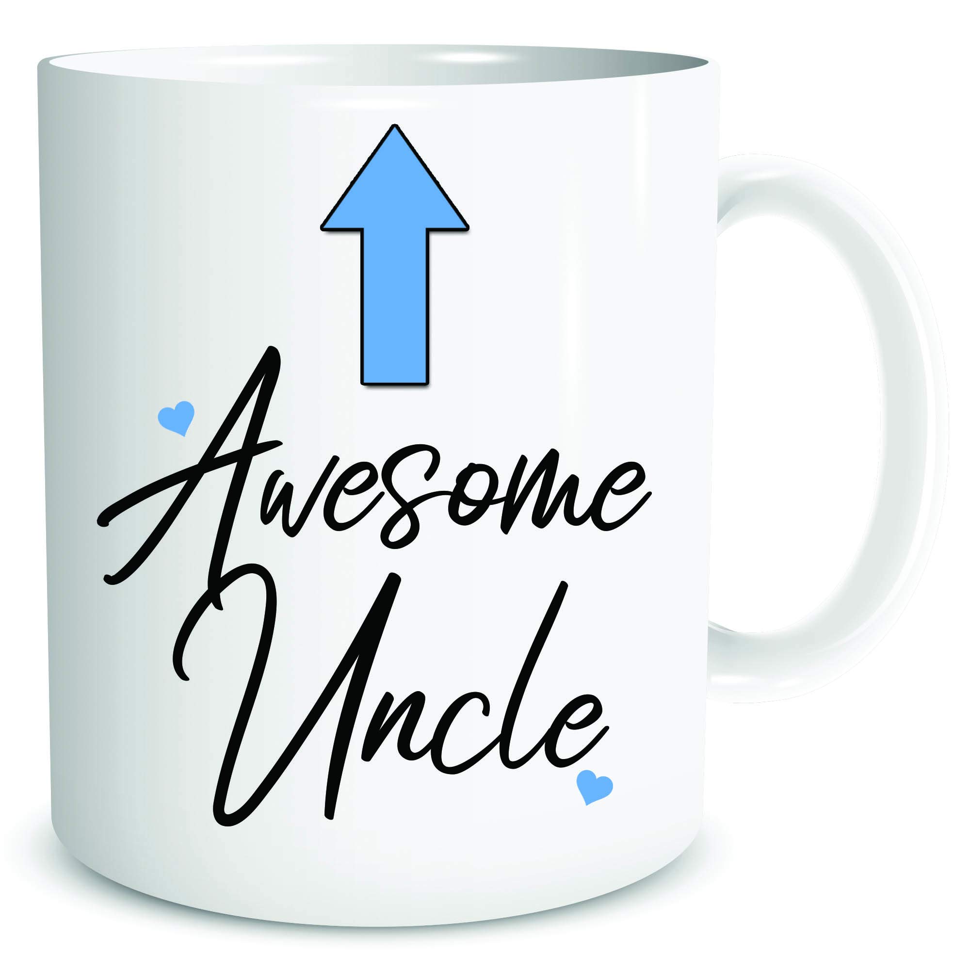 Awesome Uncle Mug Birthday Gift Funny Coffee Mugs Present Cup from Niece Nephew Birthday Christmas Brother WSDMUG1949