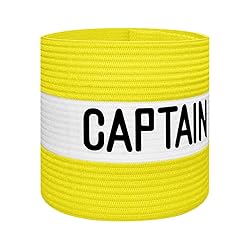 JRINYE Unisex Sport Captain Armband, Adjustable