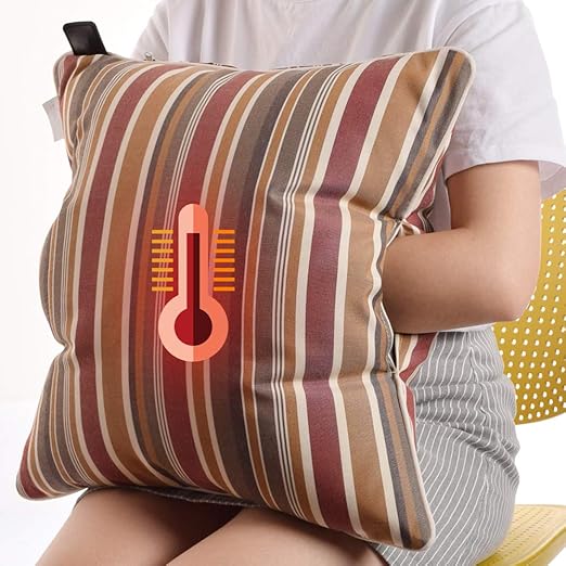 Amazon Com Naconic Electric Heated Throw Pillow Scatter Cushion