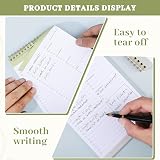 Thboxes 2 Pack Undated To Do List Notepad A5 Spiral 104 Sheets 21x14 cm view 4