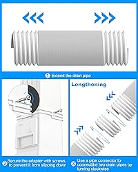 VA1KENE 2-Pack Leaf Filter with Rain Gutter