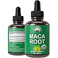 Maca Root Liquid Drops. USDA Organic Vegan Extract Supplement For Women and Men. High Bioavailability Supplements. Maca For Energy, Endurance, and Mood Support. Zero Sugar, Gluten Free, No Capsules