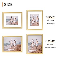 upsimples 8x10 Picture Frame Set of 5, Display