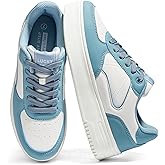 LUCKY STEP Women's Chunky Fashion Sneakers Platform Casual Non Slip Walking Shoes Low Top Comfortable Classic Athletic Sneaker