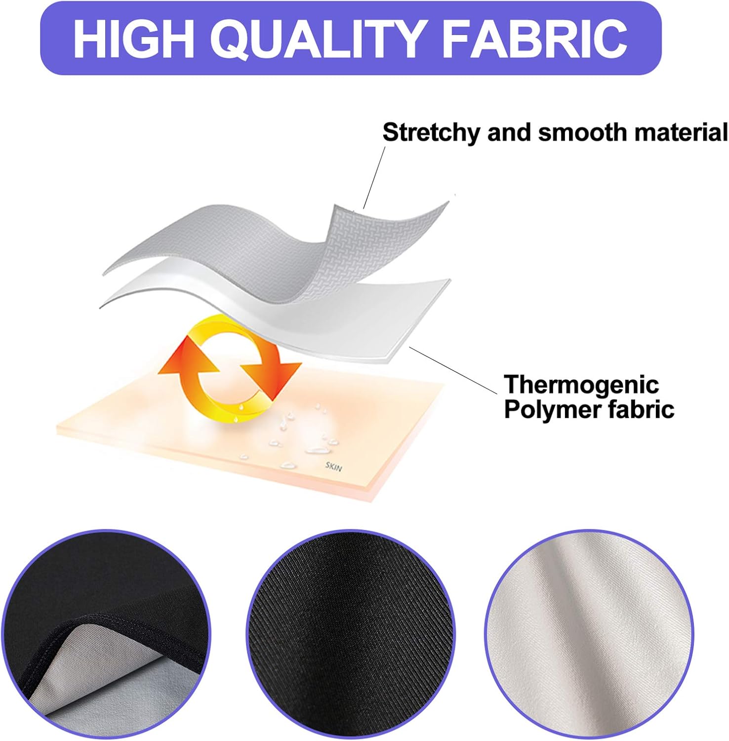 LODAY Waist Trimmer for Women Weight Loss,Tummy Trainer Sweat Workout Shaper,Neoprene-Free Slimming Sauna Wrap: Clothing