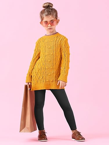 TODDOR Pack Girls Fleece Lined Leggings Stretchy Velvet Pants