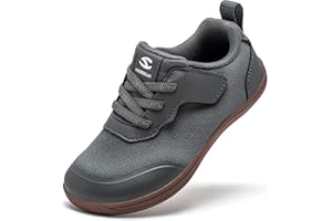 HOBIBEAR Toddler and Kids Wide Minimalist Barefoot Shoes Boys Girls Walking Sneakers Shoes | Zero Drop Sneakers (Toddler/Little Kid/Big Kid)