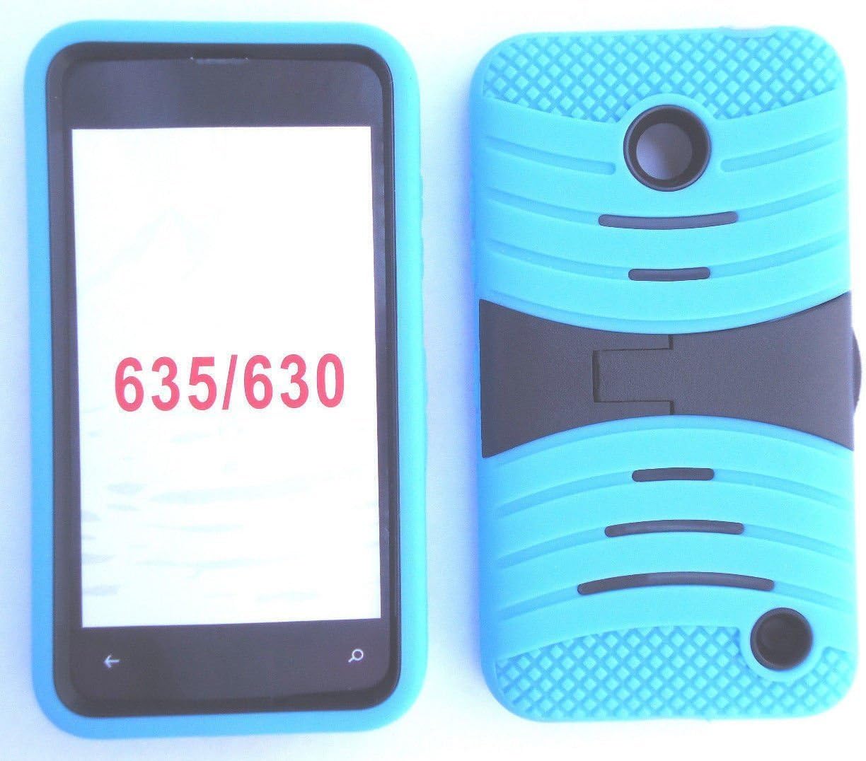 uSKYBLUE/Black Phone Case Cover for Nokia Lumia 635 / Nokia Lumia 630 / RM-977 975