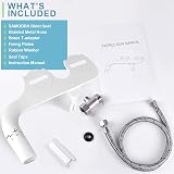 SAMODRA Classic 7.0 Ultra-Slim Left Side Bidet Attachment Dual Nozzle view 5