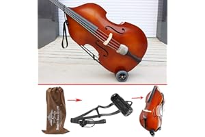 New Upright Double Bass Cart Carry transport string bass With Wheels Buggy For 1/10-4/4 double bass