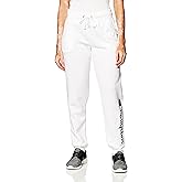 Champion Women's Powerblend Jogger, White-y07459, Large