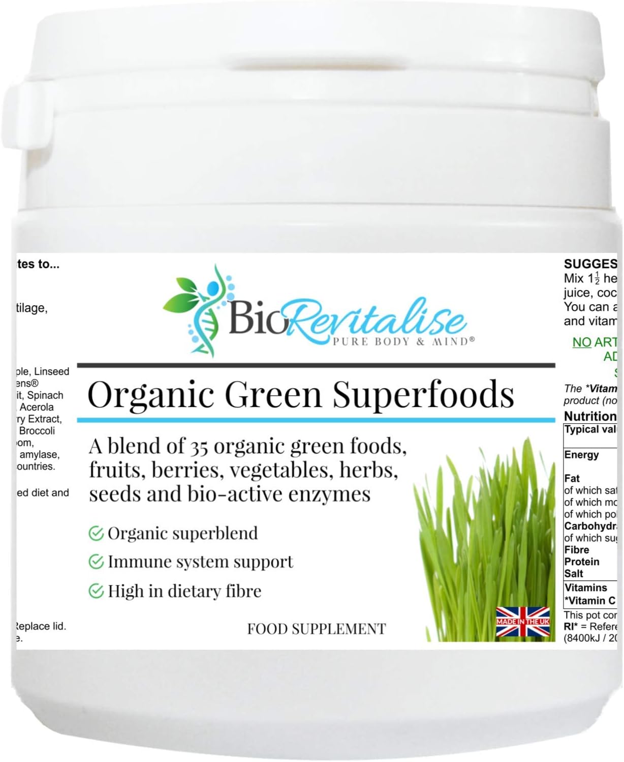 Organic Green Superfoods