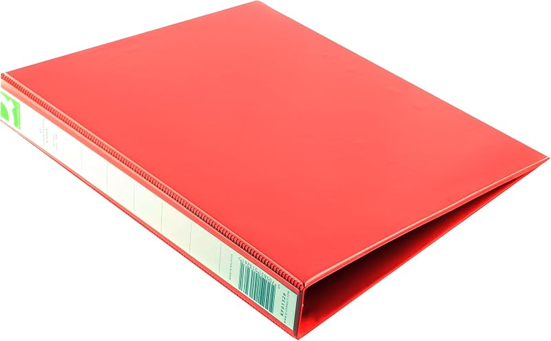 Q-Connect Presentation 25mm 4D Ring Binder A4 Red KF01326