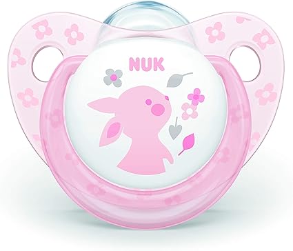 Amazon Nuk ヌーク おしゃぶり キャップ付 手指なめ 防止に 口の発達 鼻呼吸を促す ローズ ブルー うさぎ 6ヶ月以上 6 18ヶ月 6か月 Ocnk おしゃぶり ベビー マタニティ 通販