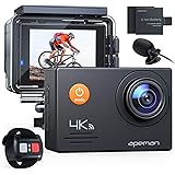 APEMAN A79 Action Camera 4K 20MP WiFi External Microphone 2.4G Remote Control Underwater Waterproof 40M Sports Vlog Webcam Ca