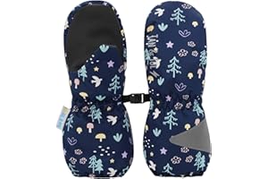 JAN & JUL Waterproof Rain Mittens for Babies and Toddlers