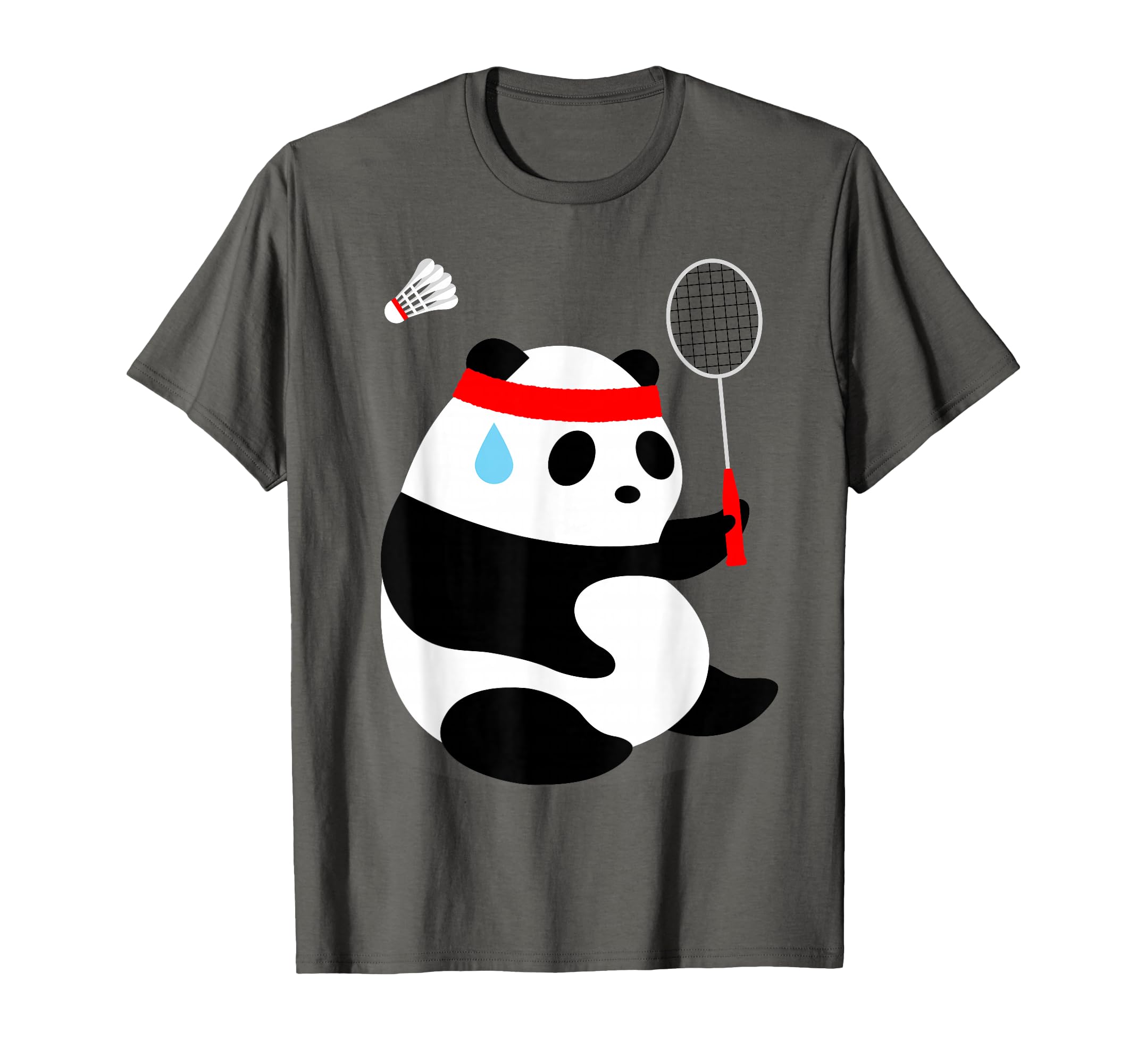 Badminton Panda Getting Sweaty Missed T-Shirt
