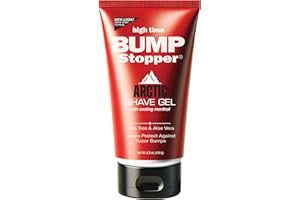 High Time Bump Stopper Shave Gel W/Aloe& Tea Tree Oil 5.3oz