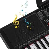 Bonnlo GLARRY 61 Key Portable Keyboard Piano with LCD Screen Teaching Modes view 8