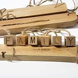 Love-KANKEI Wall Hanging Photo Frame 26x29 Inch with 30 Wooden Clips view 3