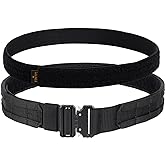 TACNEX Tactical Gun Belt Molle Battle Belt 1.75" & 1.5" Rigger Heavy Duty Belt