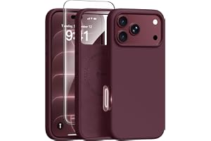 GONEZ for iPhone 18 Pro Max Case/iPhone 17 Pro Max Case, Burgundy