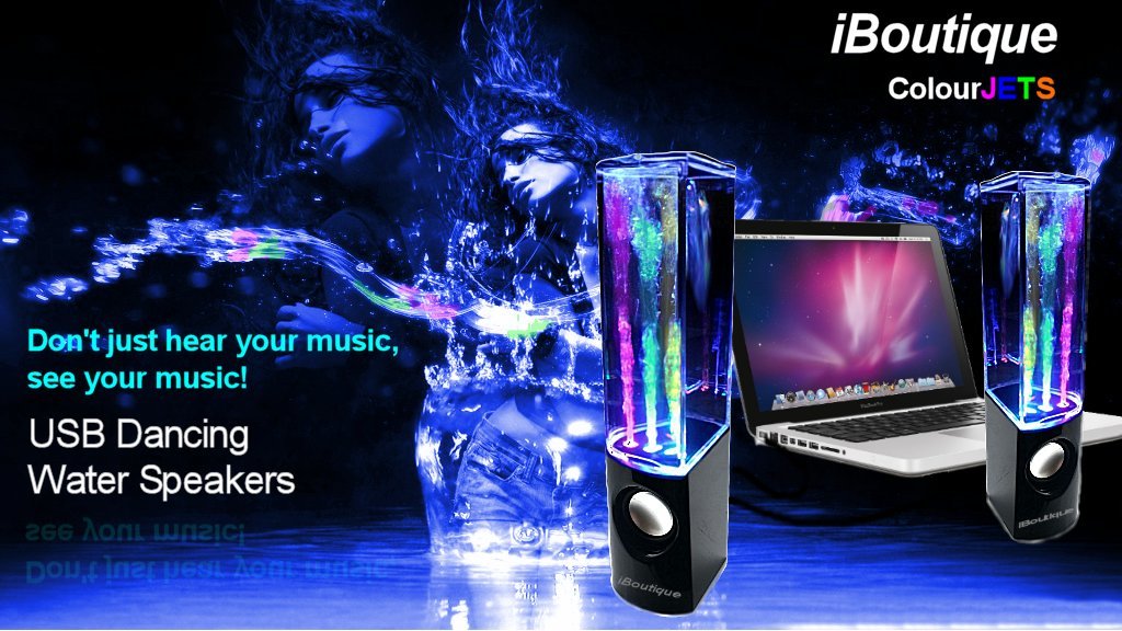 iboutique water speakers