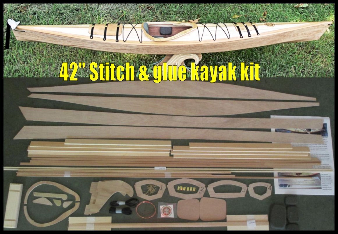42" Kayak model kit Handmade