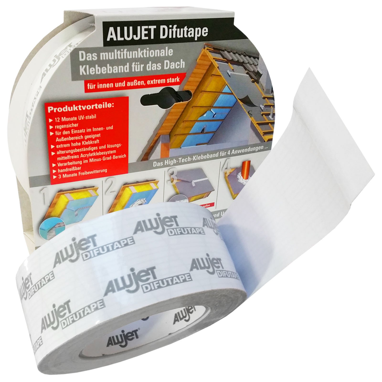 Alujet Difu Vapour Barrier Tape All-Round/Multi Tape, Sarking Tip 25 m