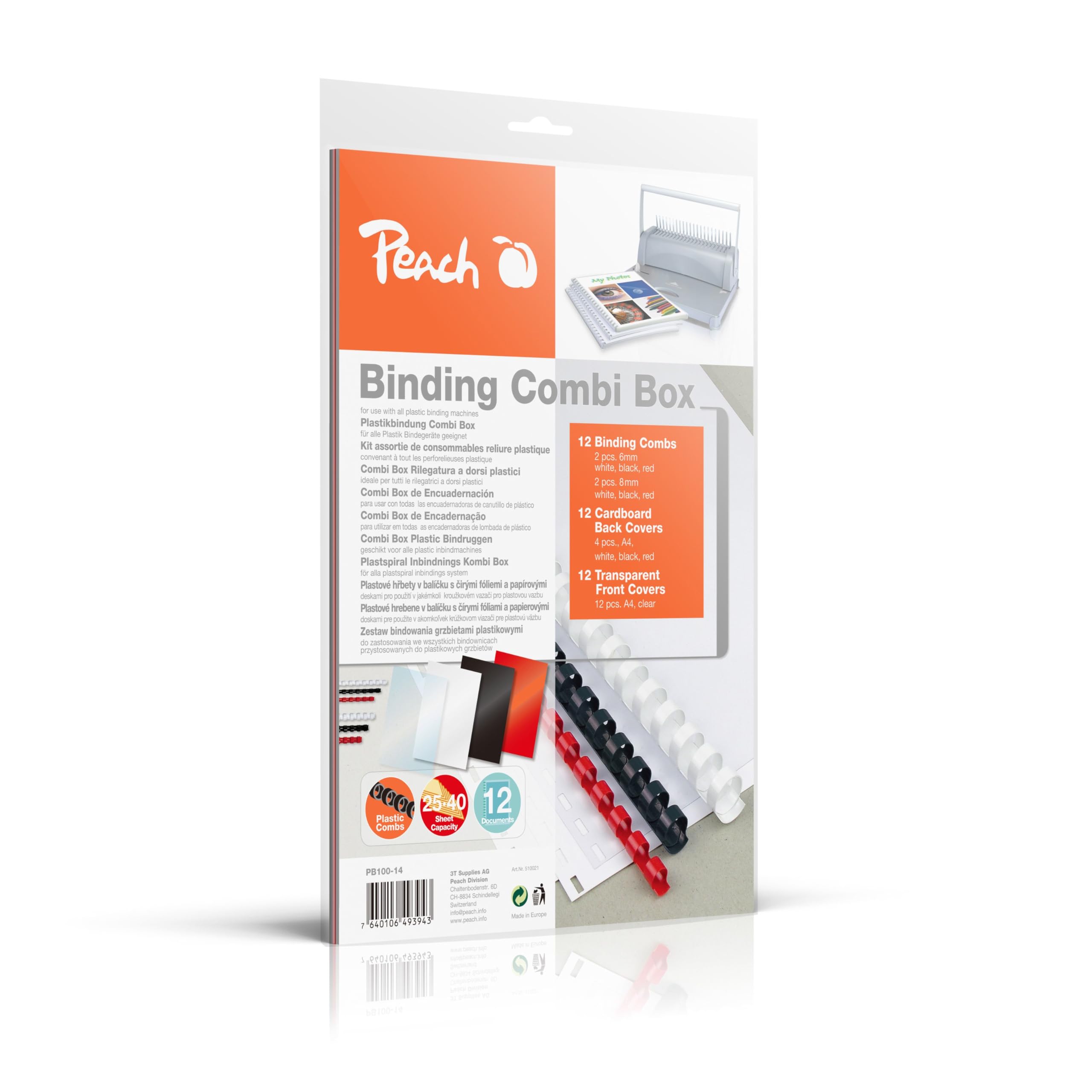 Peach PB100-14 Binding Combi Box