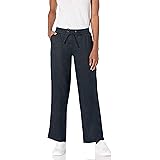Amazon Essentials Women's Drawstring Linen Wide Leg Pant
