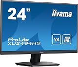 iiyama XU2494HS-B2 24 Inch VA Full HD 1080p LCD Monitor Slim Bezel HDMI DP view 2