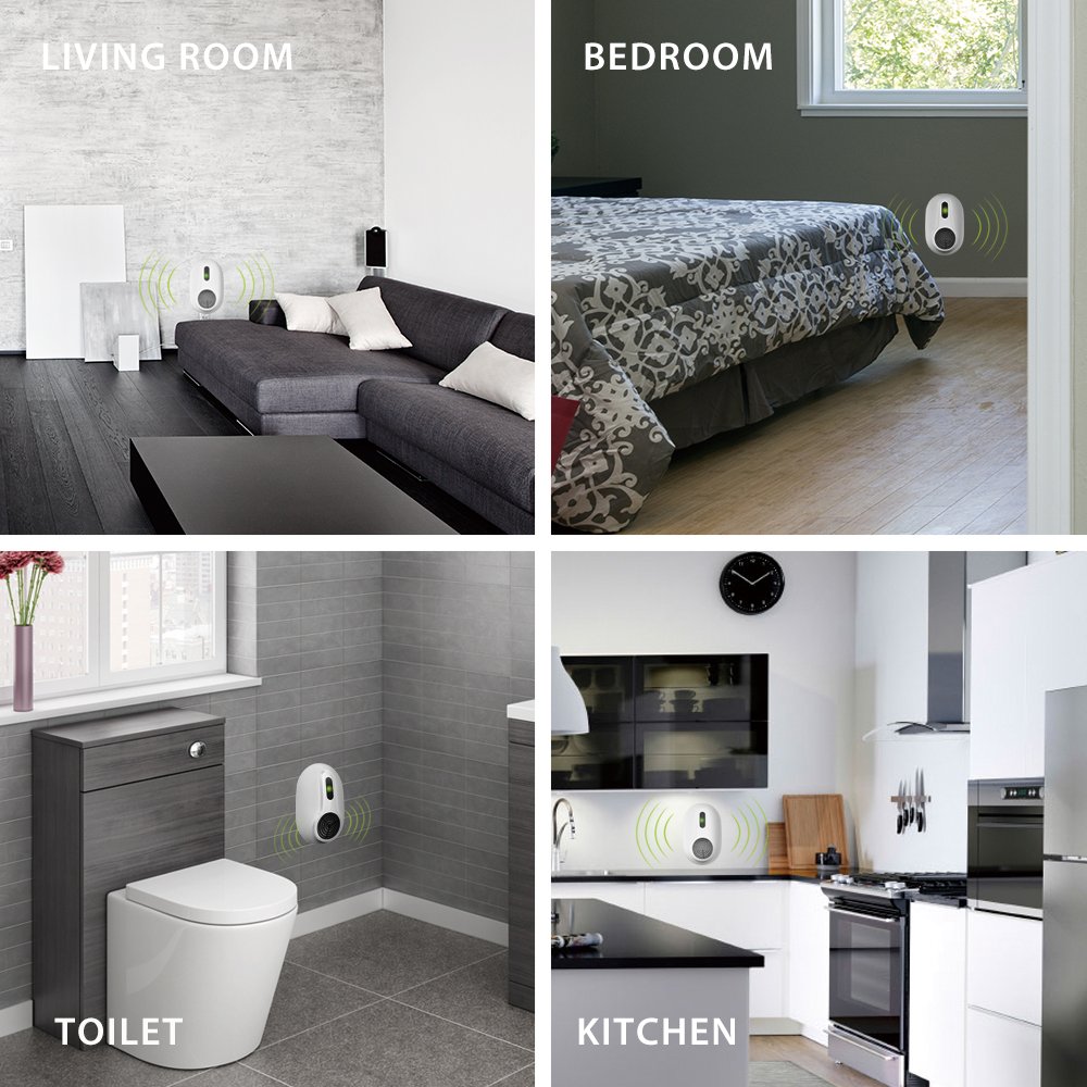 AVANTEK Ultraschall Schädlingsbekämpfer Mäusevertreiber Universalschutz, Niedriger Stromverbrauch