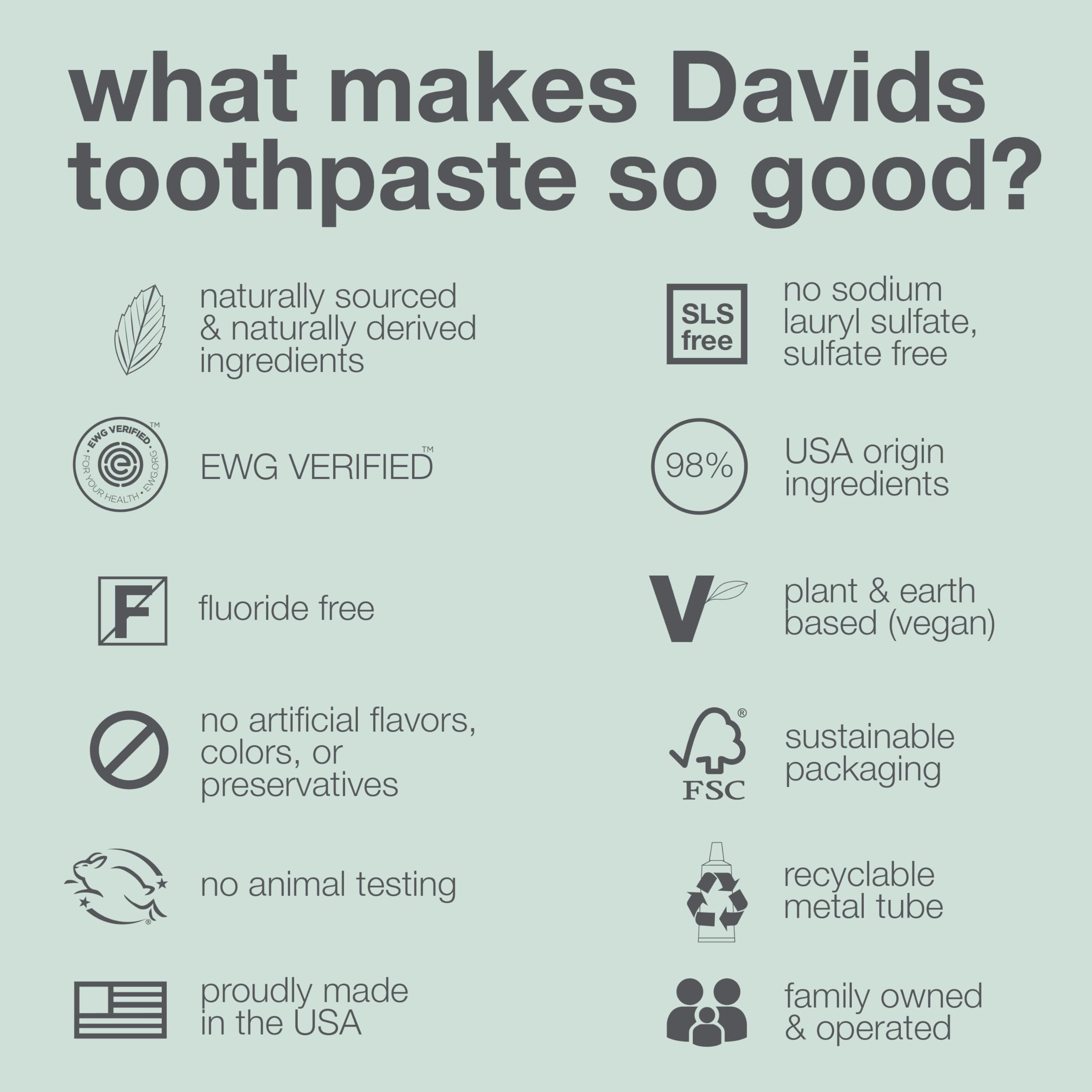 Davids Natural Charcoal Toothpaste For Enhanced Teeth Whitening