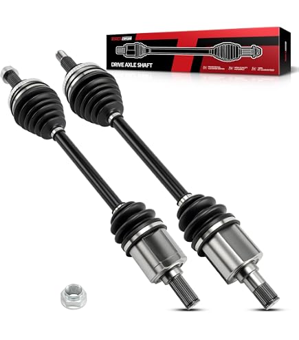 Maxfavor CV Axle Set – Front Driver & Passenger Side For 2004-2006 Acura TL 3.2L FWD – Direct Replacement With Premium Boots & Grease