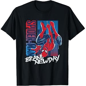 Marvel Spider-Man: Brand New Day Spidey Color Grade Hang T-Shirt