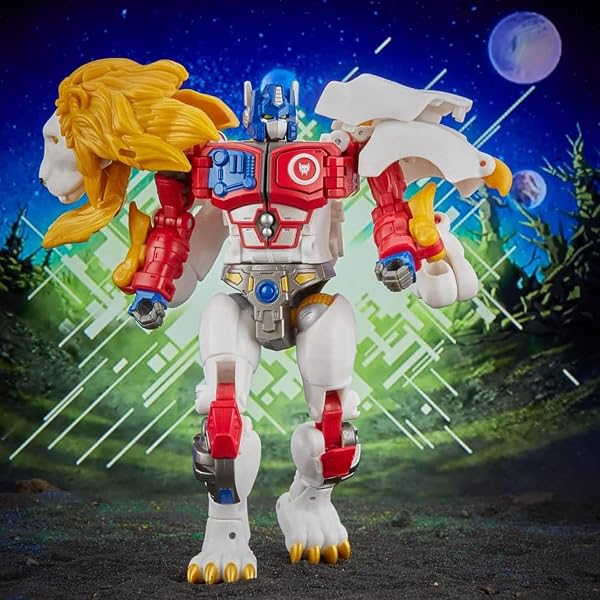 TRANSFORMERS TOYS LEGACY EVOLUTION VOYAGER MAXIMAL LEO PRIME TOY, 7-INCH, ACTION FIGURE FOR BOYS AND GIRLS AGES 8 AND UP