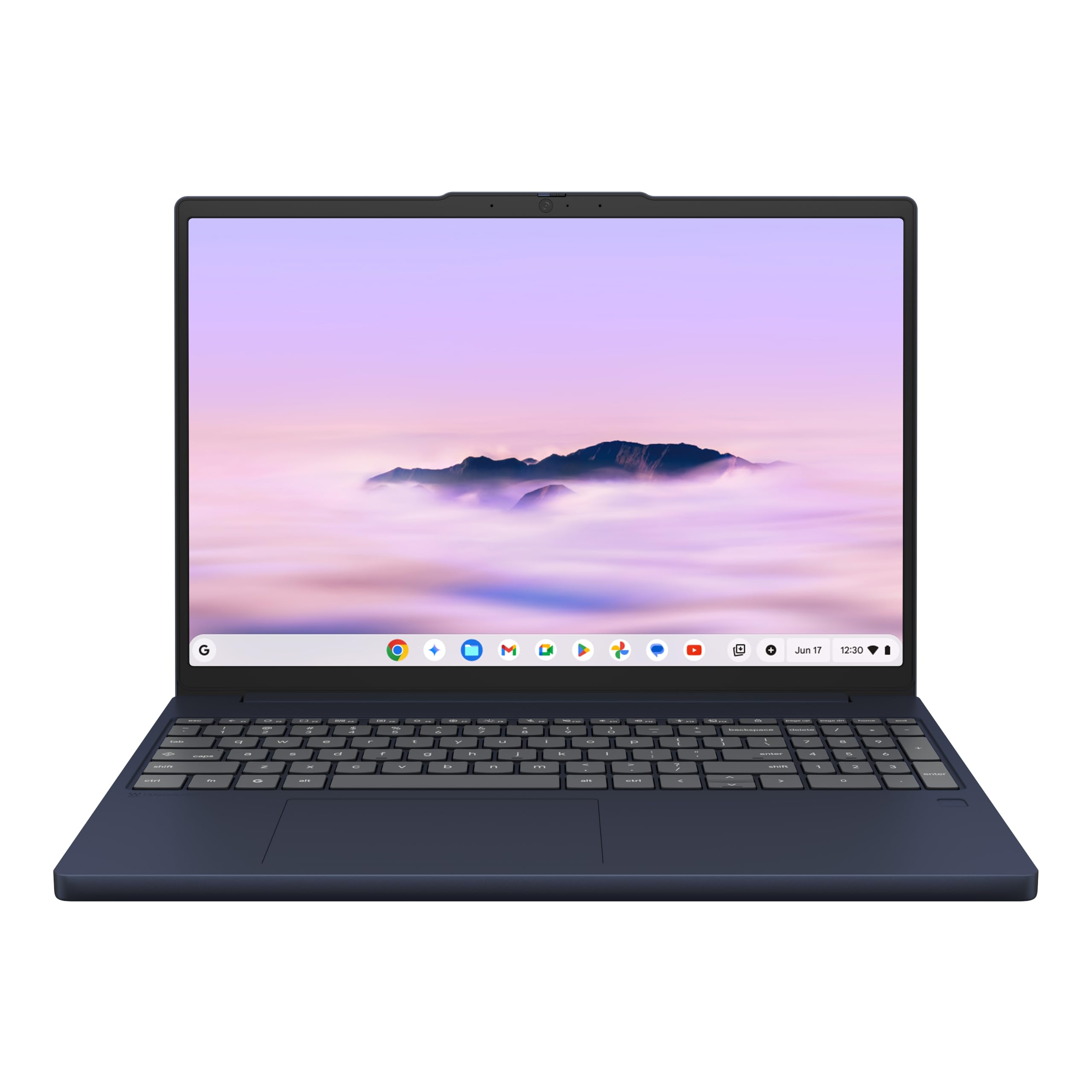 Lenovo Chromebook Plus i 15"- Professional Laptop - Google Gemini - Intel® 3 N355 CPU - 15.3" WUXGA IPS Display - 8GB RAM - 256GB Storage - Integrated Intel® Graphics - Cosmic Blue