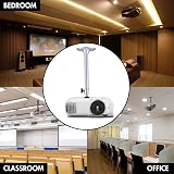 Yizerel Mini Ceiling Projector Mount 2 Pack, 360° Adjustable Heads view 6