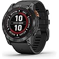 Garmin fēnix 7X Pro - Solar Edition (No Wi-Fi) Multisport GPS Smartwatch, Built-in Flashlight, Solar Charging Capability