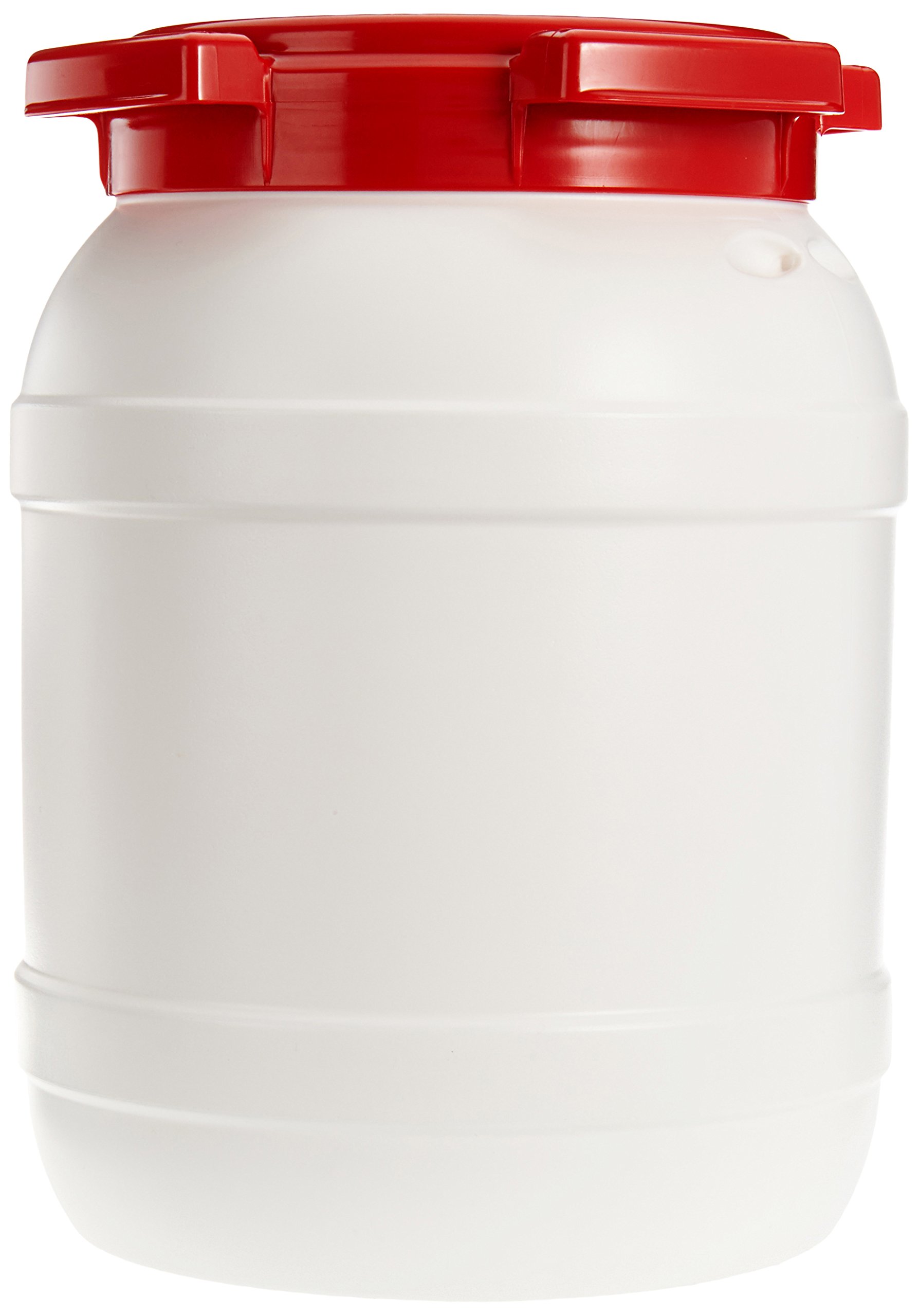 Neolab 3 1/2 L 1080 Open-Head Drum, HDPE with Screw Cap