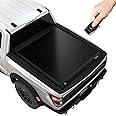 Bestwyll Electric Remote Retractable Hard Truck Bed Tonneau Cover Fits 2015-2025 Ford F-150 5.5 Ft Bed (66") (incl. Raptor/Lightning) Truck Bed Matte Black Low Profile Waterproof Off Road Rack Ready