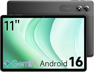 T30 Tablet Android 16 de 11 polegadas (64GB+4TB), Tablet de Estudo