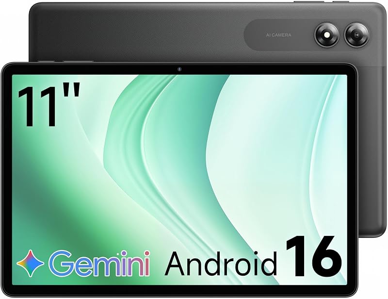 T30 Android 16 Tablet 11 Pollici, 64GB (TF 4TB), Tablet in Offerta