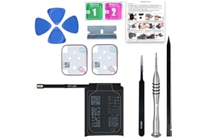 Viimon Watch Series 6 Battery Replacement Kits Compatible with Apple Watch Series 6 with Installation Manual and Repair Tool Kits (44mm)