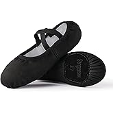 SANGEESON Ballet Shoes Women Canvas Dance Slippers